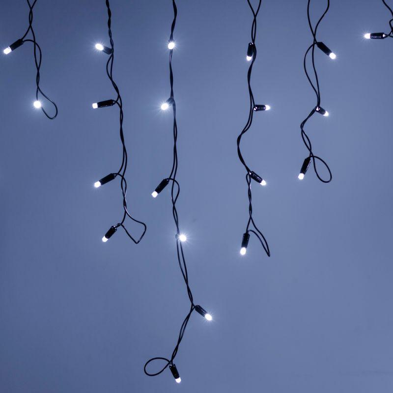 Гирлянда светодиодная ARD-EDGE-CLASSIC-2400х600-BLACK-88LED-FLASH WHITE 230В 6Вт IP65 Ardecoled 026012