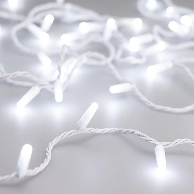 Гирлянда светодиодная ARD-STRING-CLASSIC-1000-WHITE-100LED-MILK-PULSE White230В 7Вт IP65 Ardecoled 031648