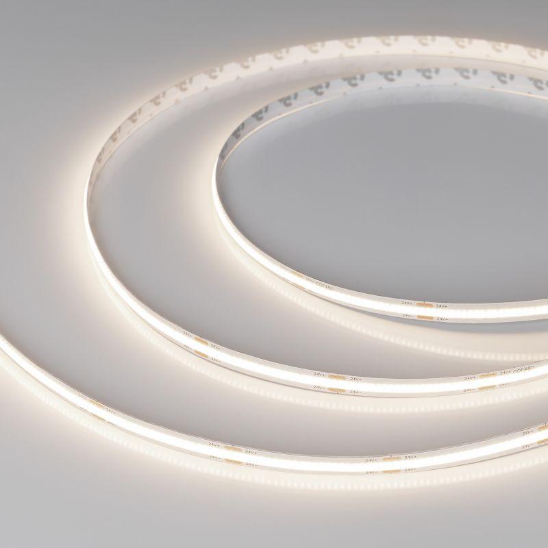 Лента светодиодная COB-X480-8mm 24V Day 4000К 10Вт/м IP20 20м PRO REEL (уп.20м) Arlight 048023