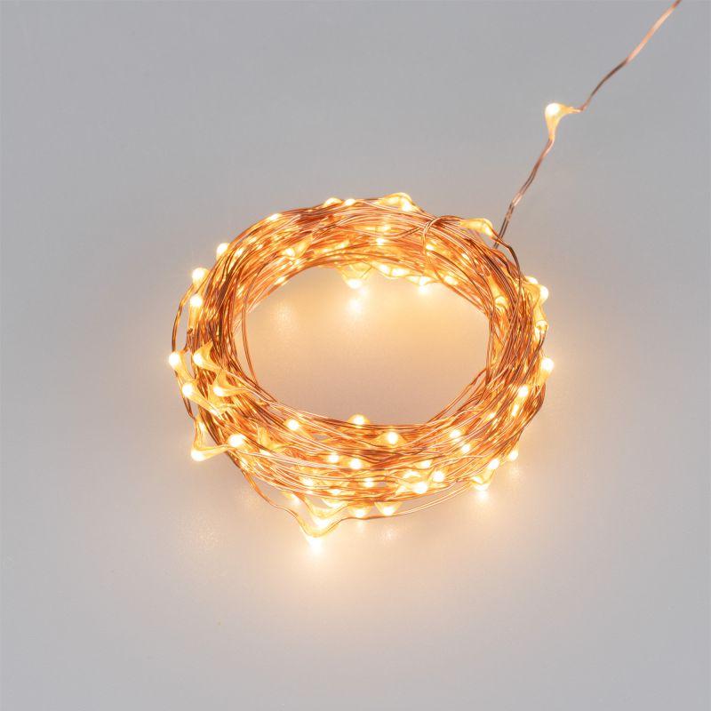 Гирлянда светодиодная ARD-DEW-HOME-10000-100LED-LIVE Warm3000 5V USB ПДУ IP20 Ardecoled 048708