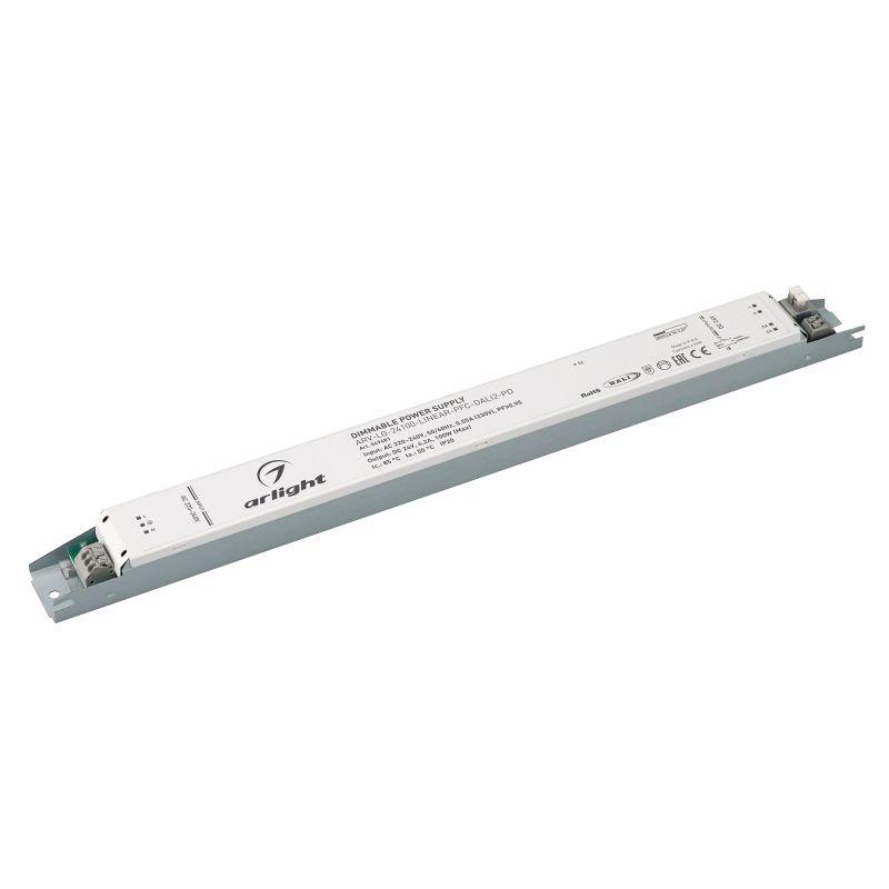 Блок питания ARV-LG-24100-LINEAR-PFC-DALI2-PD 24В 4.2А 100Вт IP20 метал. Arlight 049481