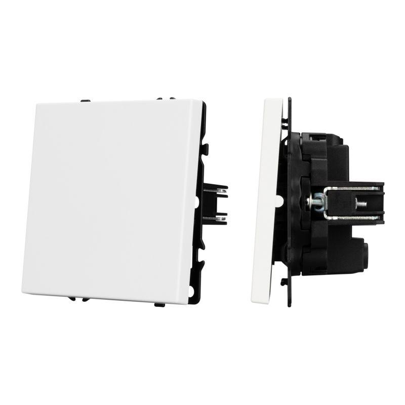 Выключатель перекрестный 1-кл. SWT-NOBE-MKX1-SFPL-WH 10А 230В механизм Arlight 054234