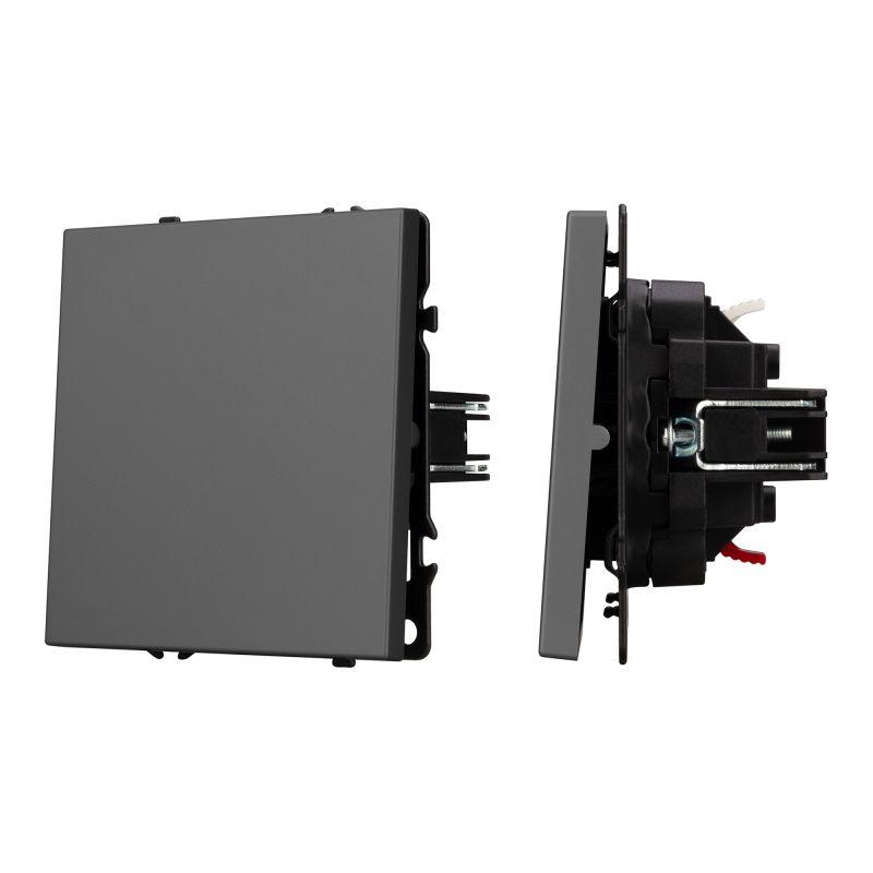 Выключатель непроходной 1-кл. SWT-NOBE-MK01-SFPL-GR 10А 230В механизм Arlight 054245