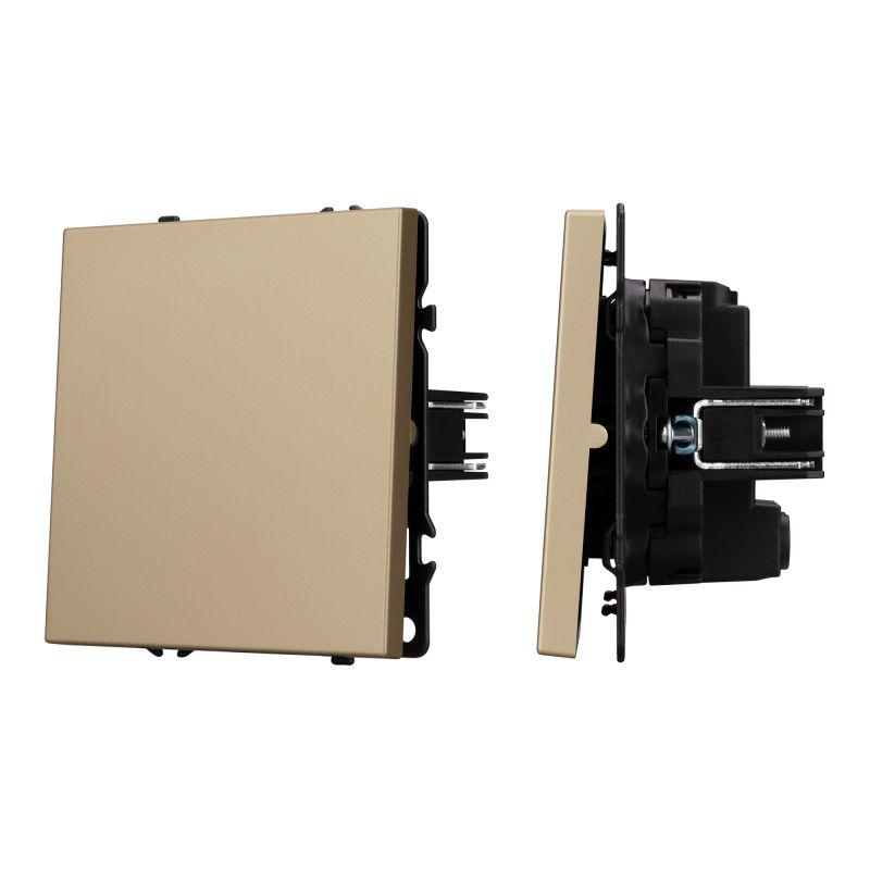 Выключатель перекрестный 1-кл. SWT-NOBE-MKX1-SFPL-GD 10А 230В механизм Arlight 054250