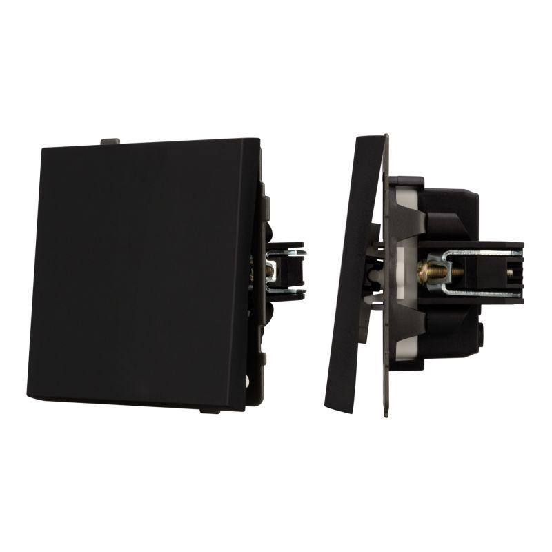 Выключатель непроходной 1-кл. SWT-TENDO-MK01-SFPL-BK 10А 230В механизм Arlight 054566