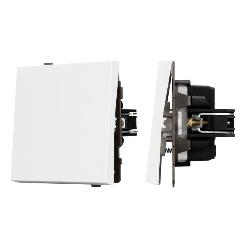 Выключатель звонковый SWT-TENDO-MKR1-SFPL-WH 10А 230В механизм Arlight 054590