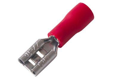 Клемма плоская изол. (гнездо) (VF 1.25-187(8)) REXANT 08-0412