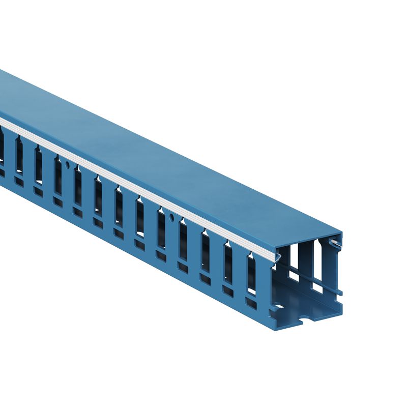 Кабель-канал перфорированный 40х40 L2000 RL12 син. DKC 00283RL