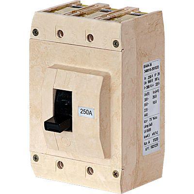 Выключатель автоматический 3п 160А ВА04-36-341810-20 УХЛ3 660В Контактор 1016207