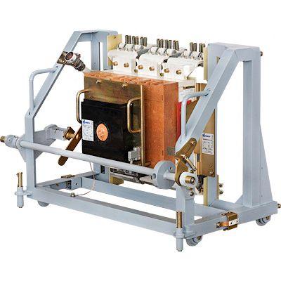 Выключатель автоматический 3п 1200А АВ2М15СВ-55-43 выдвижн. электромагнит. привод Контактор 1020405