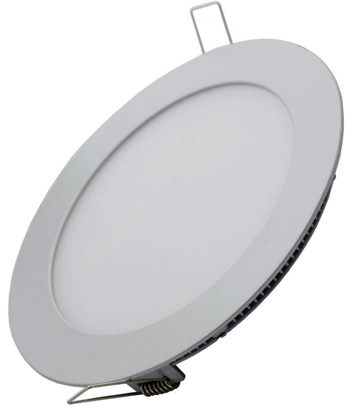 Светильник светодиодный TRP10-02-W-02 LED 10Вт 3000К IP40 корпус серебр. NLCO 400141