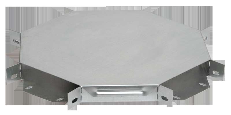 Ответвитель для лотка 80х400мм Х-образ. IEK CLP1X-080-400