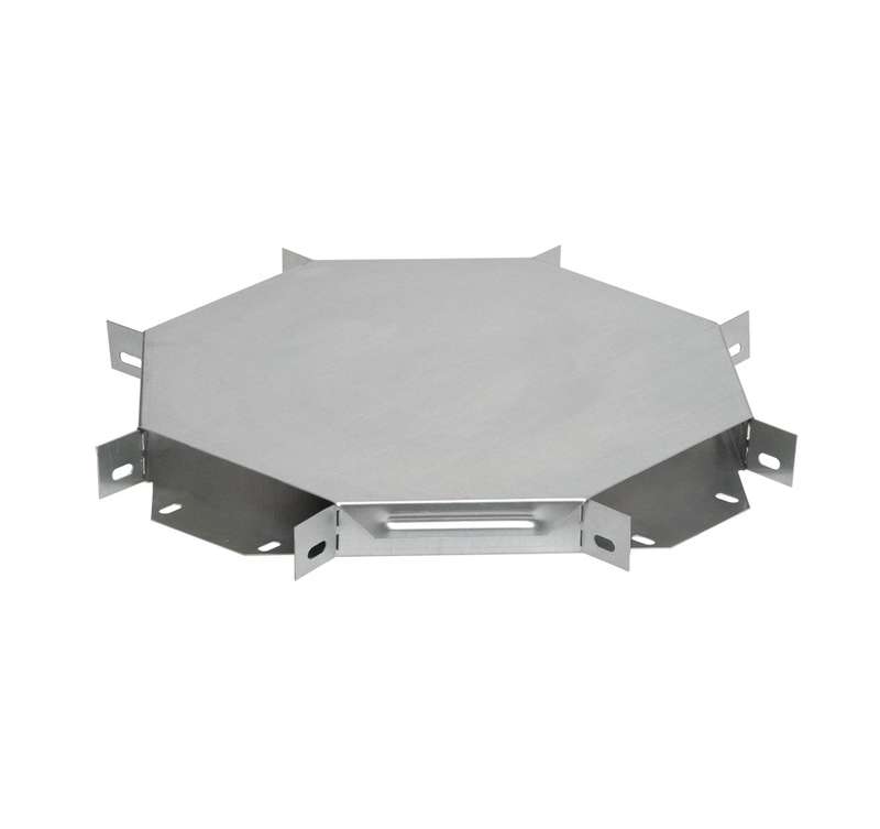 Ответвитель для лотка 80х500мм Х-образ. IEK CLP1X-080-500