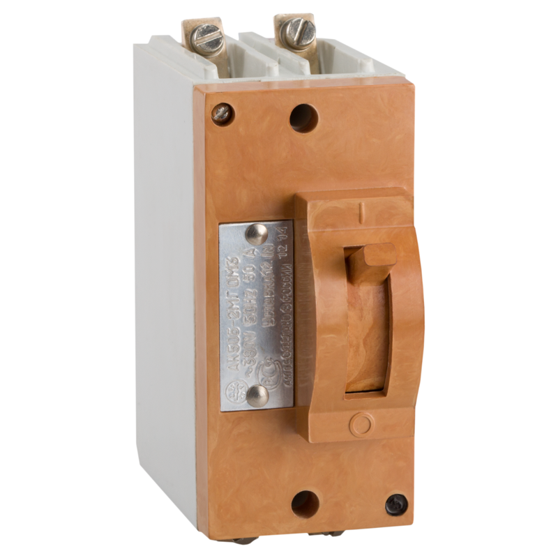 Выключатель автоматический 2п 10А 6Iн 11кА АК50Б-2МГОМ3 РЕГ пост. ток ТУ16-522.136-78 КЭАЗ 104988