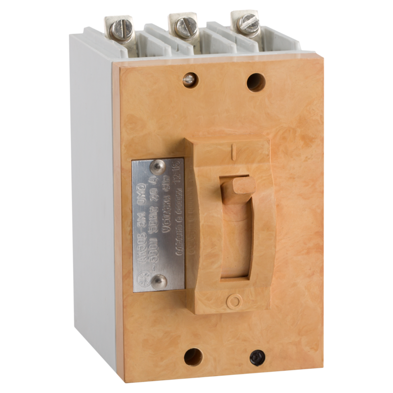 Выключатель автоматический 3п 20А 12Iн 11кА АК50Б-3МГОМ3 РЕГ 50Гц ТУ16-522.136-78 КЭАЗ 105197