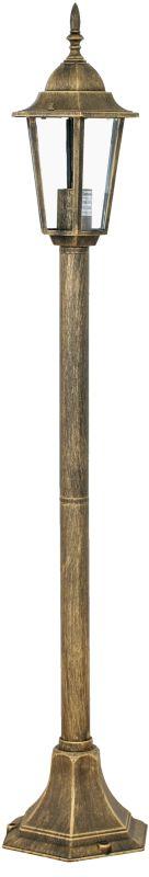 Светильник 6101-1 100Вт E27 IP43 столб улично-садовый 1м бронза Camelion 10543