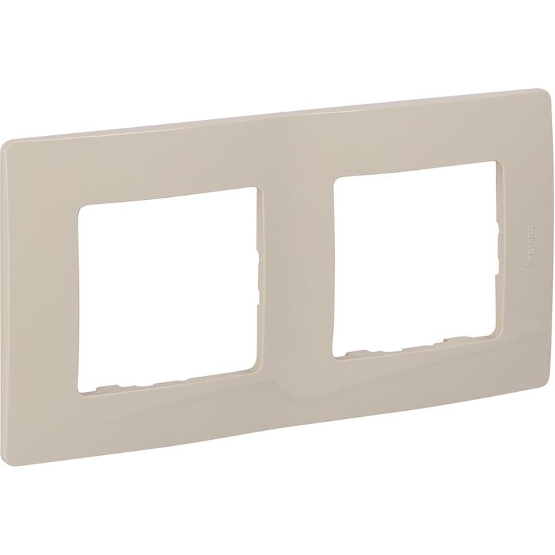 Рамка 2-м Etika сл. кость IEK 672512