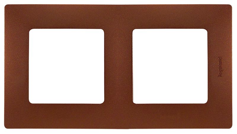 Рамка 2-м Etika какао IEK 672572
