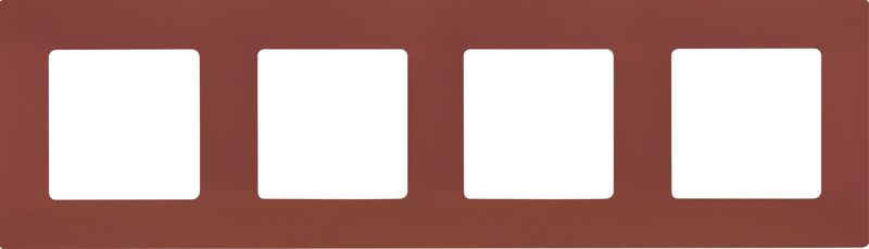 Рамка 4-м Etika какао IEK 672574