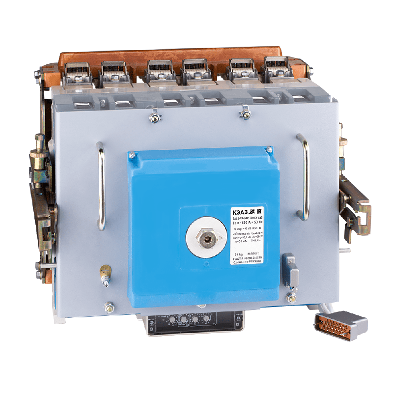 Выключатель автоматический 3п 1600А 80кА ВА55-43-341170 УХЛ3 690В AC ПЭ230AC КЭАЗ 108255
