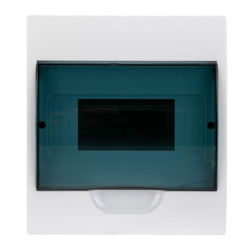Бокс ЩРН-П-8 IP41 пластик. бел. Rexant 11-0308