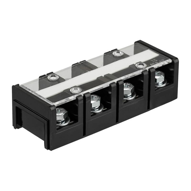 Блок зажимов клеммный БЗН ТС-604 16кв.мм 60А 4 пары Rexant 11-2161