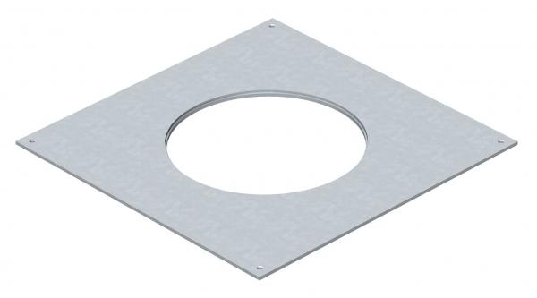 Крышка монтажного основания UZD250-3 для лючка GESR4 сталь DUG 250-3 R4 OBO 7400471