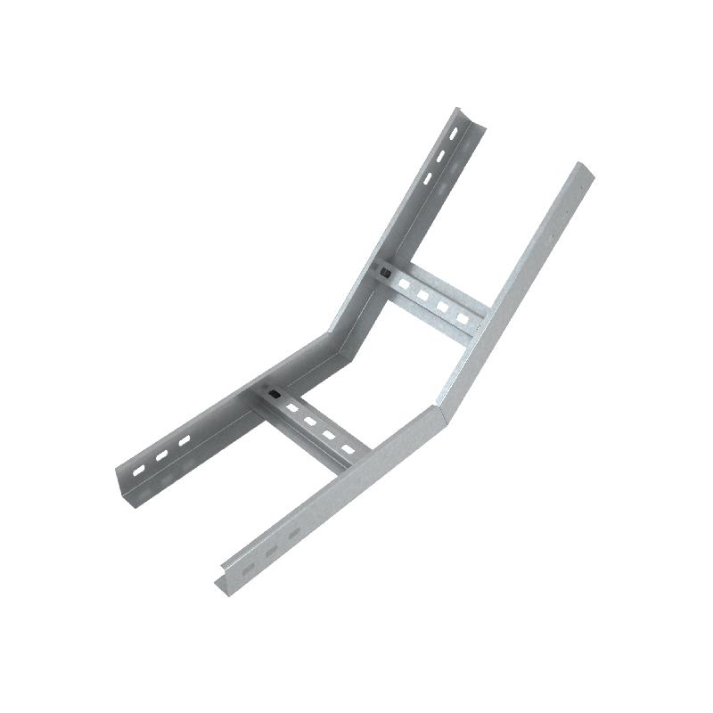 Угол для лотка вертикальный внутренний лестн. 45град. 500х50 сталь 1.2мм LNL45-50-500-1.2 КМ LO4535