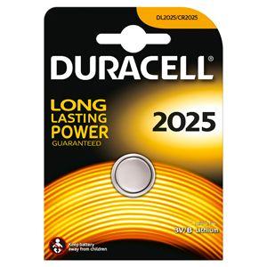 Элемент питания литиевый CR2025 BP-1 (блист.1шт) Duracell C0004816