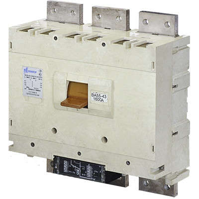 Выключатель автоматический 3п 1600А 33.5кА ВА55-43 334710-20 УХЛ3 690В Контактор 1026481