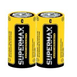 Элемент питания солевой C/R14 (уп.2шт) Supermax SUPR14