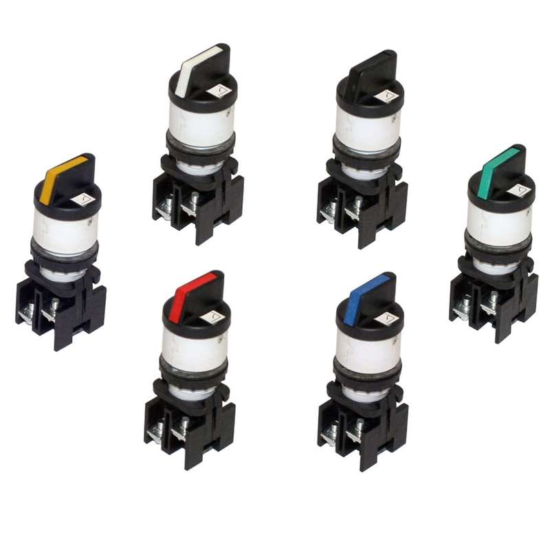 Переключатель кнопочный ВК 44-21-20161-54 Т3 2 положения экспорт черн. Кашин 190201613ЭЧ200000000