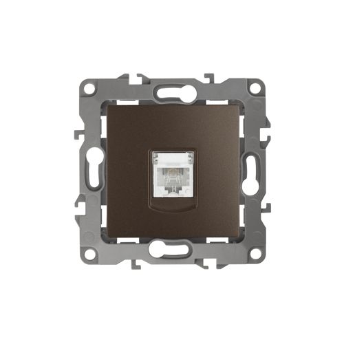 Розетка телефонная Эра12 12-3105-13 RJ11 IP20 бронз. Эра Б0019343