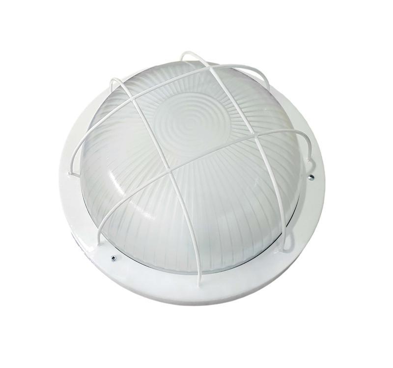 Светильник НПП 03-100-1102 Круг промышленный накладной матов. рассеив. решетка Владасвет 11670