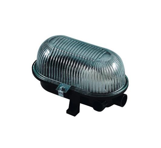 Светильник НПБ 03-60-001 ЕВРО ПСХ накладной для обществен. помещений без решетки черн. Владасвет 11211