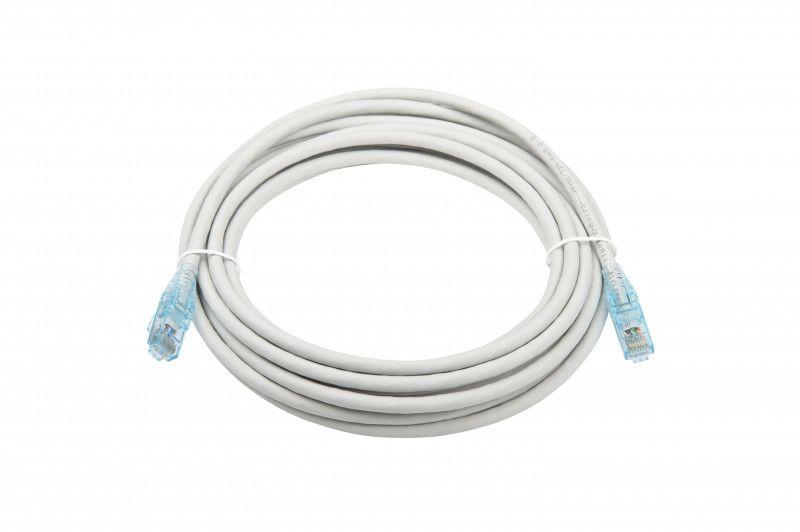 Патч-корд PC-LPM-UTP-RJ45-RJ45-C6-5M-LSZH-GY U/UTP кат.6 LSZH 5м сер. Hyperline 41841