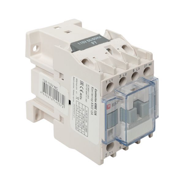 Контактор КМЭ 12А кат. 110В AC 1НЗ PROxima EKF ctr-s-12-110-nc