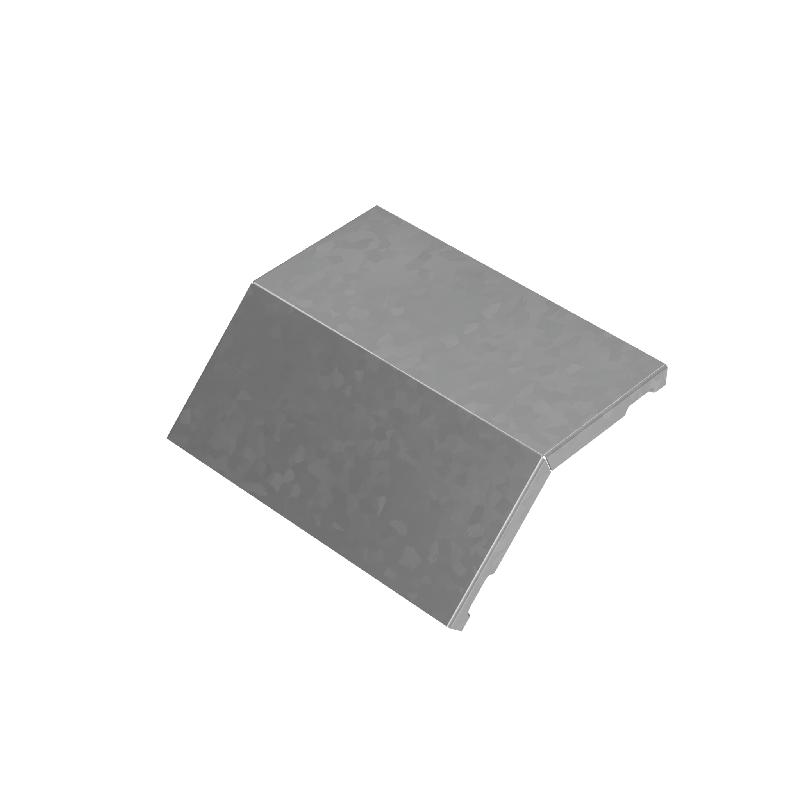 Крышка для угла вертикального внешн. 45град. осн.200 сталь 1мм "ПЛЮС" KVLplus45-200 HD КМ PL1835