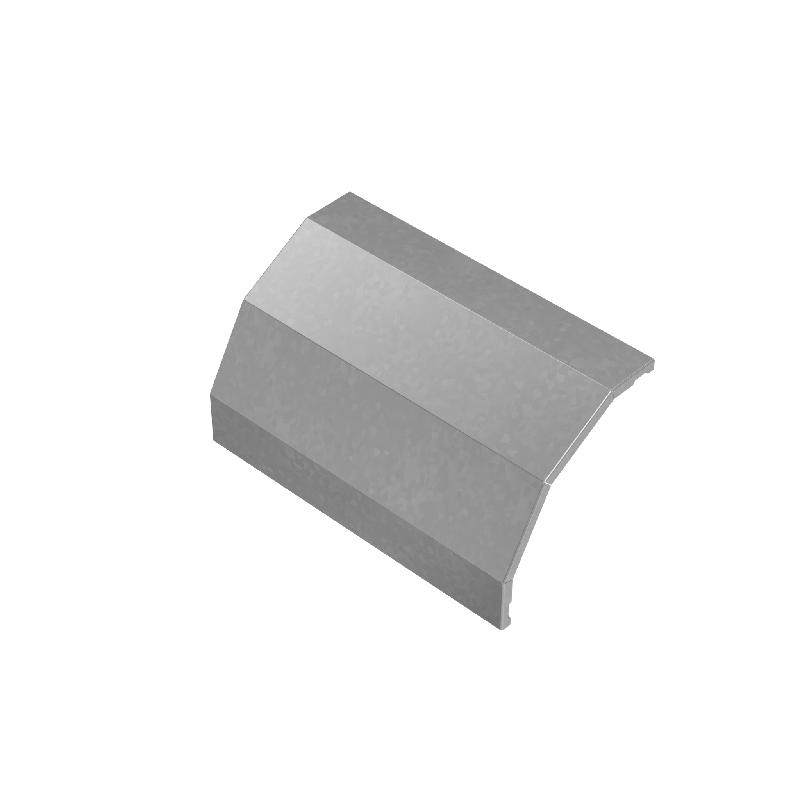 Крышка для угла вертикального внешн. 90град. осн.400 сталь 1мм "ПЛЮС" KVLplus90-400 HD КМ PL1845