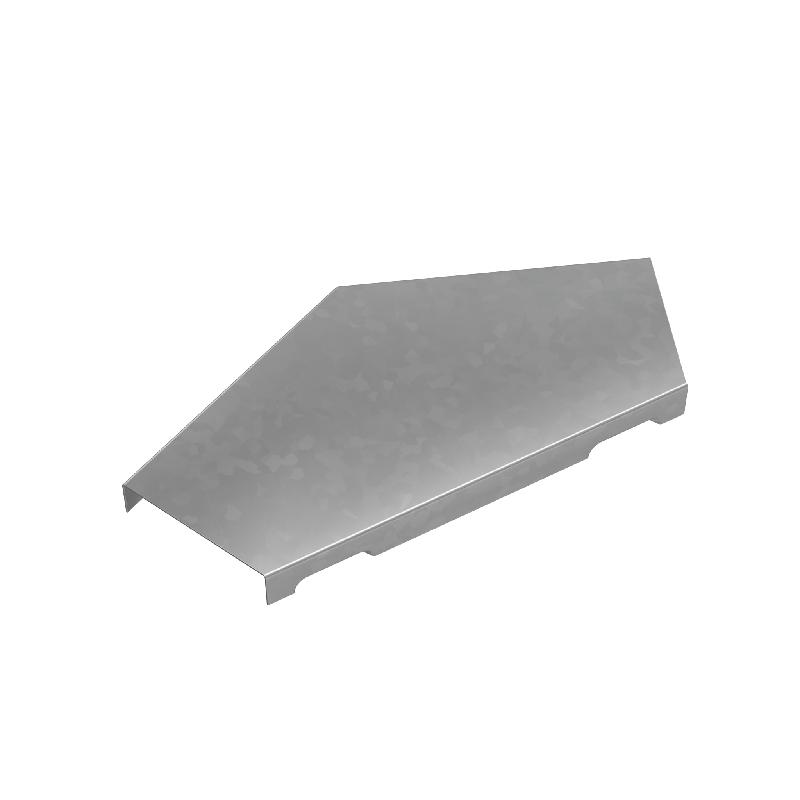 Крышка для угла горизонтального 45град. осн.50 сталь 1мм "ПЛЮС" KGLplus45-50 HD КМ PL1800