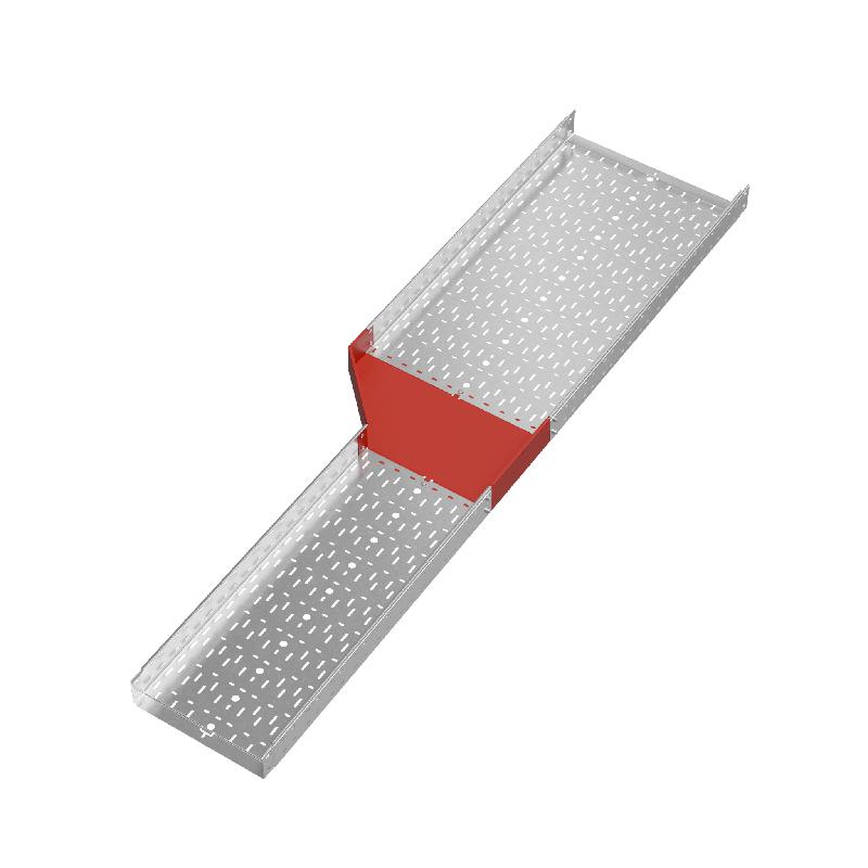 Переходник для лотка левый 100х400х600 сталь 1мм "ПЛЮС" PDplus100-400-600-L КМ PL0757