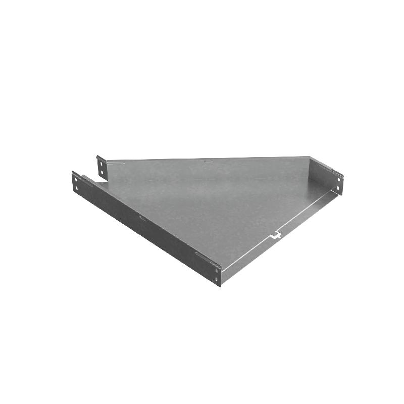 Переходник для лотка левый 80х100-500 сталь 1мм "ПЛЮС" PDplus80-100-500-L КМ PL0721