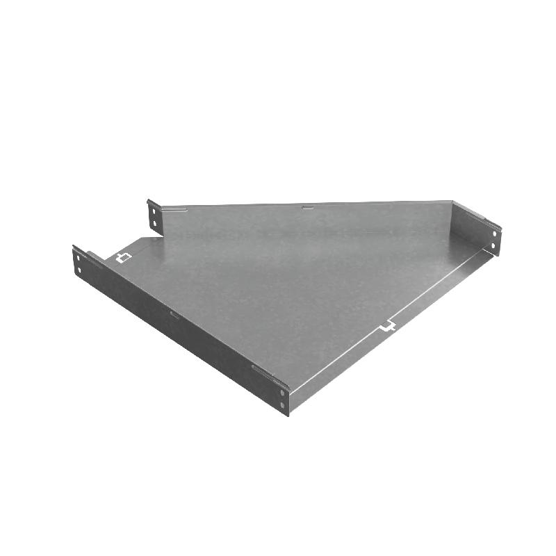 Переходник для лотка левый 80х200-600 сталь 1мм "ПЛЮС" PDplus80-200-600-L КМ PL0731