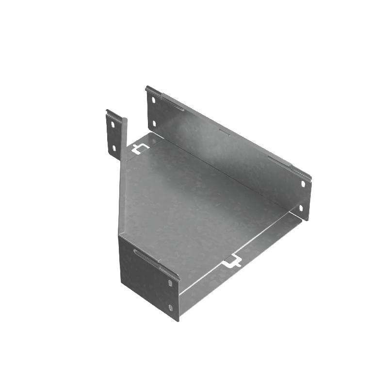 Переходник для лотка правый 100х100-300 сталь 1мм "ПЛЮС" PDplus100-100-300-R КМ PL0672