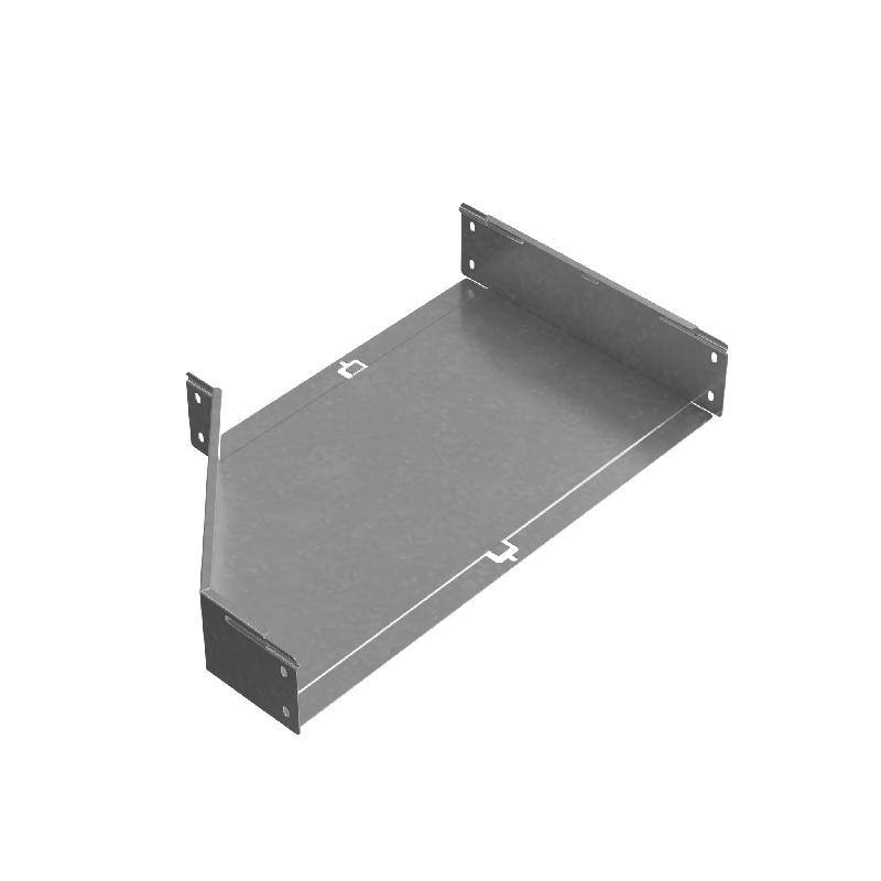 Переходник для лотка правый 100х400-600 сталь 1мм "ПЛЮС" PDplus100-400-600-R HD КМ PL1616