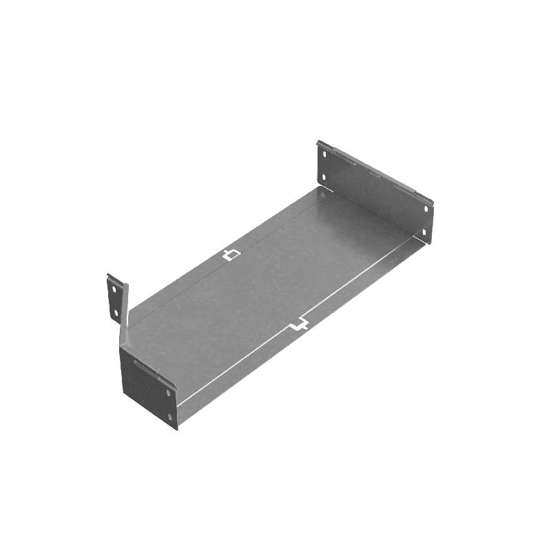 Переходник для лотка правый 100х500-600 сталь 1мм "ПЛЮС" PDplus100-500-600-R HD КМ PL1617