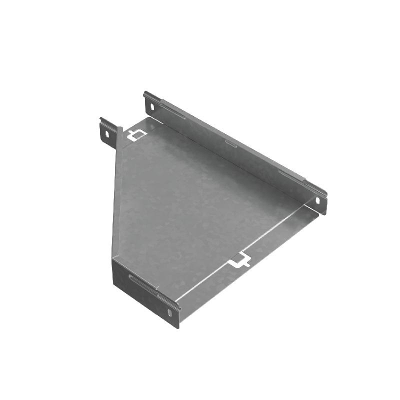 Переходник для лотка правый 50х100-300 сталь 1мм "ПЛЮС" PDplus50-100-300-R HD КМ PL1557