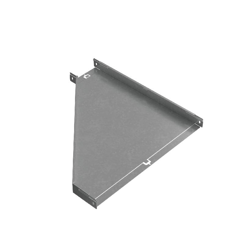 Переходник для лотка правый 50х150-600 сталь 1мм "ПЛЮС" PDplus50-150-600-R HD КМ PL1565