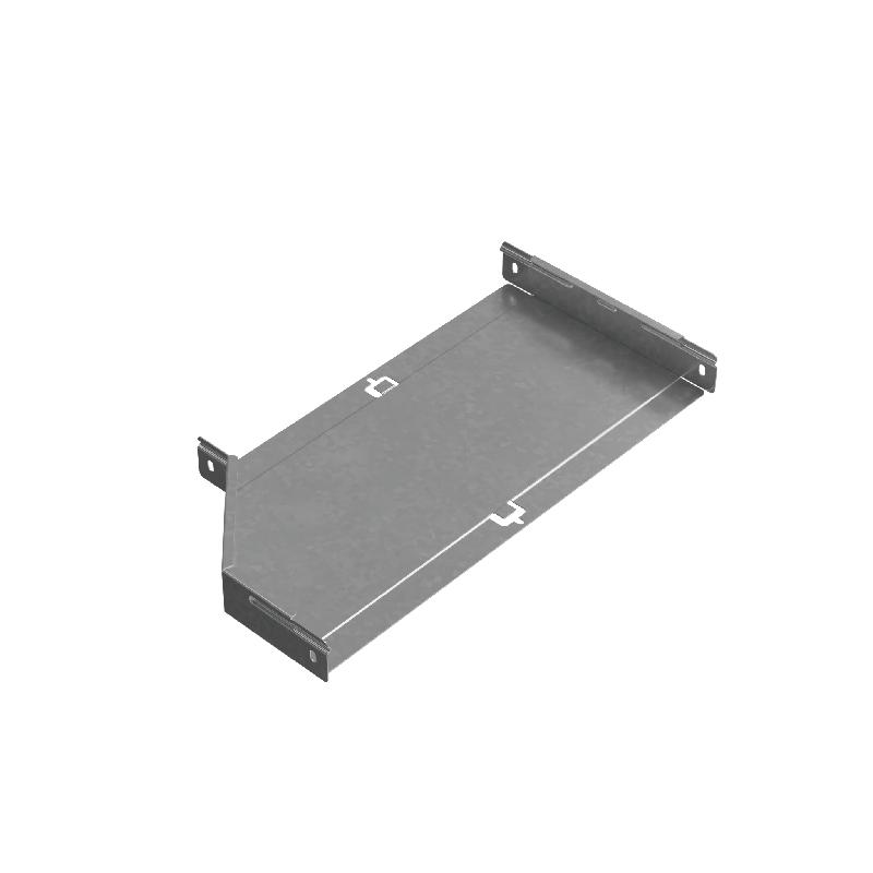 Переходник для лотка правый 50х400-500 сталь 1мм "ПЛЮС" PDplus50-400-500-R КМ PL0646