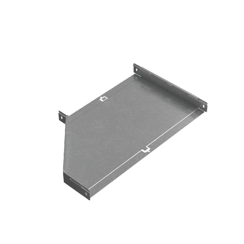 Переходник для лотка правый 50х400-600 сталь 1мм "ПЛЮС" PDplus50-400-600-R КМ PL0647